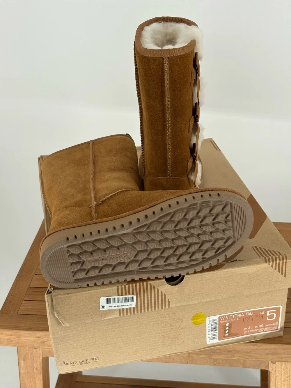 New Koolaburra by UGGS Victoria Boots tall size 5